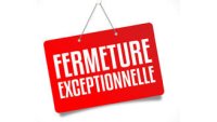 Fermeture exceptionnelle des services le vendredi 30 mai 