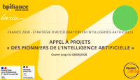 Appel à projets «<small class="fine d-inline"> </small>des pionniers de l'intelligence artificielle<small class="fine d-inline"> </small>» 