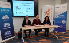 Signature avec la Carsat Midi-Pyrénées du contrat pluriannuel d'objectifs et de moyens du SRAS BTP | Prévention & santé au travail dans le BTP 