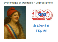 120 ans de liberté et d'égalité : le programme des évènements en Occitanie